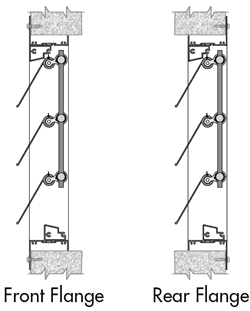 Front Flange or Rear Flange