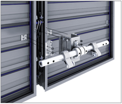 single-section jackshaft dampers, right-hand drive and left-hand drive 